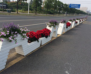 道路景觀花箱